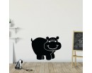 Hippo Nursery wall decalr