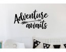Adventure Awaits Arrow Decal