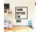 Think Outside The Box-Motivation Quotes Wall Sticker