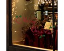 Merry Christmas Wall Decal - Holiday Decor - Christmas Vinyl Decal