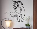 Horse Quote Decal