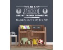 Star Wars Jedi Harry Potter Wall Decal Sticker