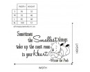Winnie the Pooh Nursery Decal