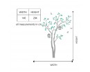 Nursery Tree Birdhouse Decal