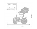 Tractor Kids Name Decal