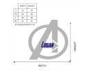 Avengers Name Wall Decal Avengers Name Wall Decal