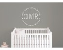 Personalized Arrow wall decal