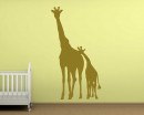 Giraffe Wall Decal Animal Stickers For Nursery