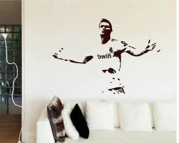 Autocollant Mural Personnalisé Football Pour Chambre D'enfant - Décalcomanie Sportive Amovible