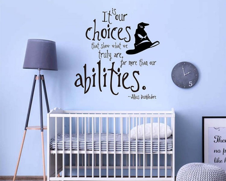 Harry Potter inspired Wall Decal Quote