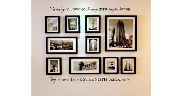 Family Quotes Wall Decal Family Vinyl Art Stickers